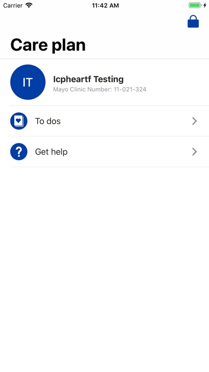 Interactive Care Plans