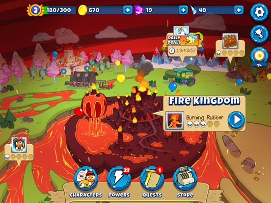 Bloons Adventure Time TD iPad app afbeelding 3