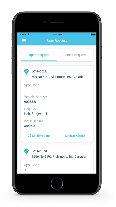 Appway Park - Officer Screenshot