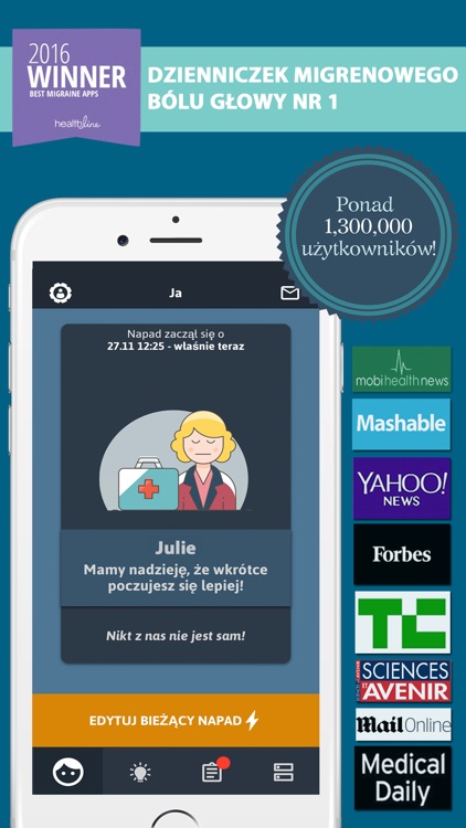 Migraine Buddy Polish