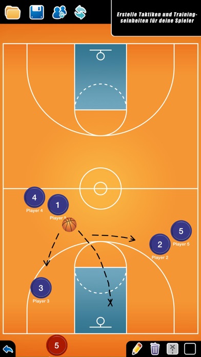 Taktikboard für Basketball für PC - Windows 10,8,7 (Deutsch) - Download  kostenlos