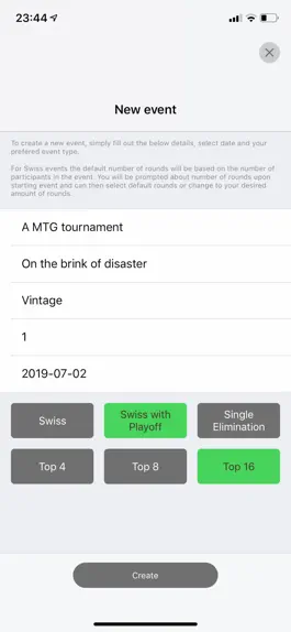 Game screenshot MTG Events hack