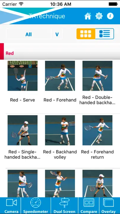 Tennis Australia Technique App iPhone Ekran Görüntüsü 2