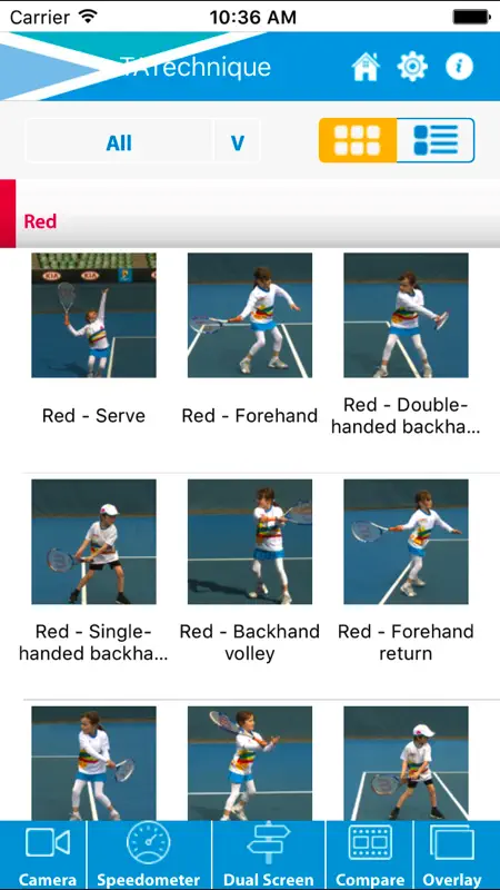 Tennis Australia Technique App screenshot 2 of 5