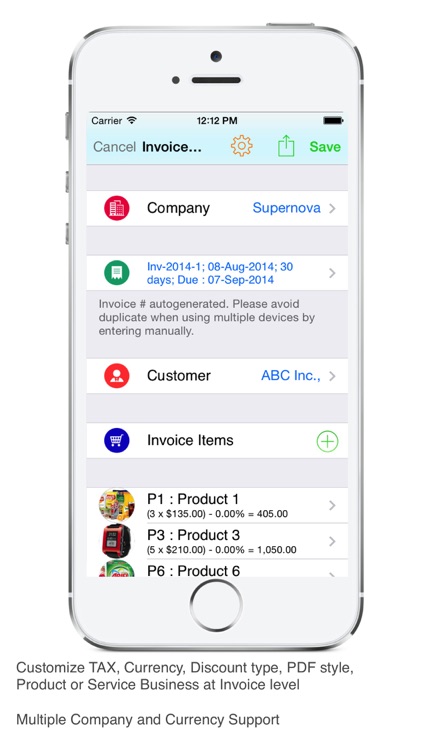 Invoice Tracker Email PDF