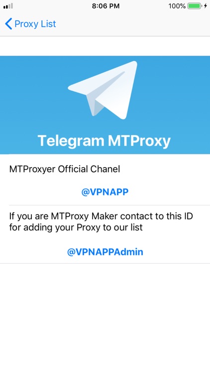 MTProxyer screenshot-3