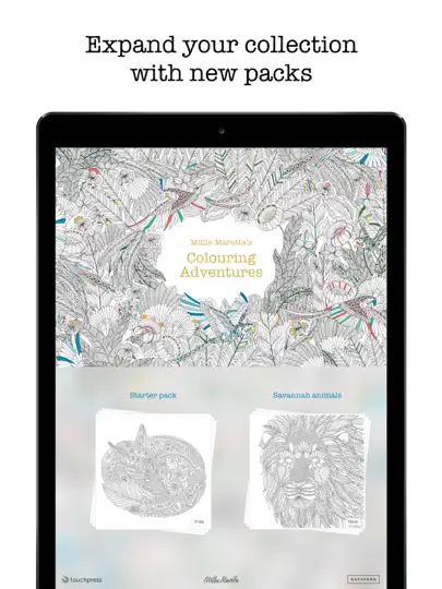 Capture d'écran de Colouring Adventures sur iPhone 5