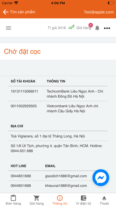 Screenshot #3 pour Giao dich 1688
