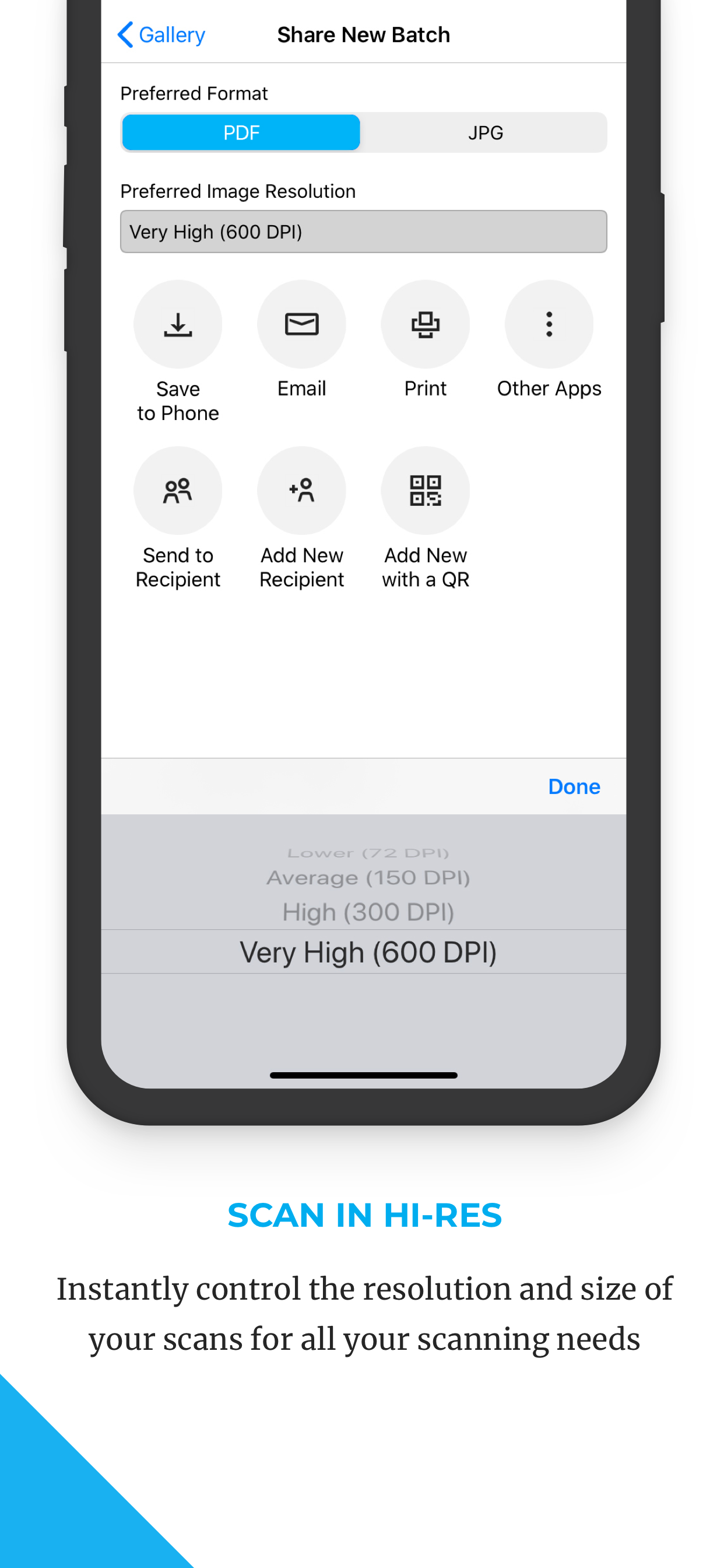 GS EasyScanner: PDF scanner