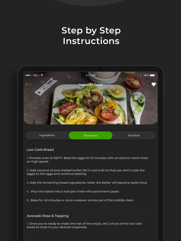 Screenshot #6 pour Keto Diet App- Recipes Planner