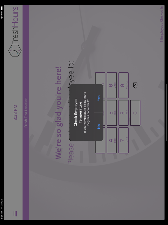 Screenshot #6 pour Fresh Time Clock