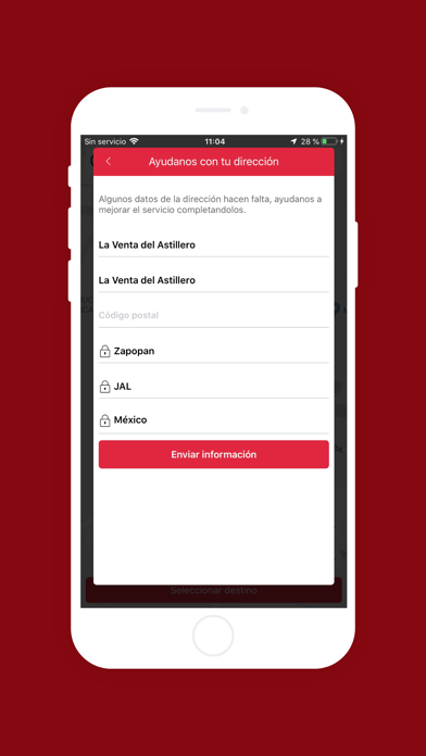 App screenshot