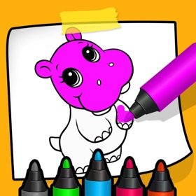 螢幕擷取畫面 (4) Coloring Book - Draw & Color