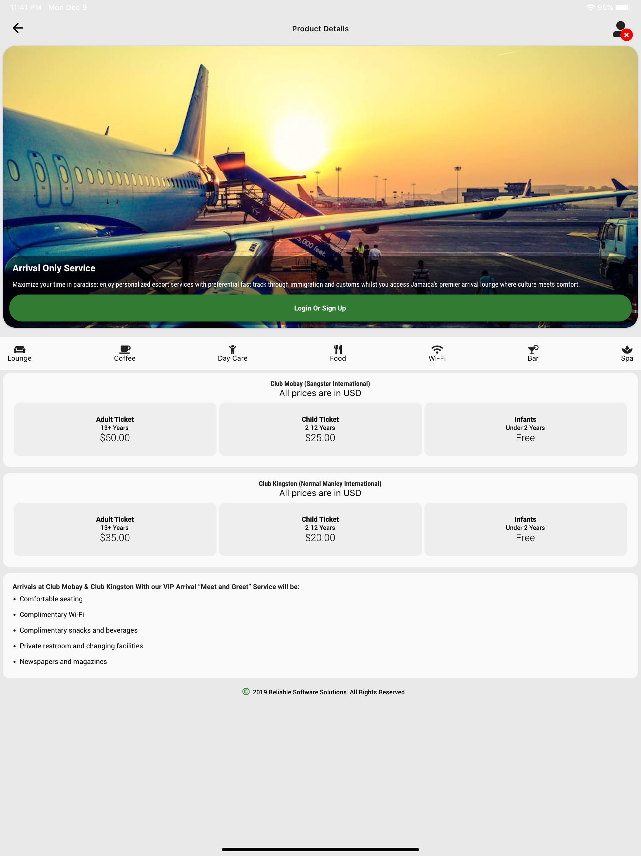 VIP Attractions Booking App