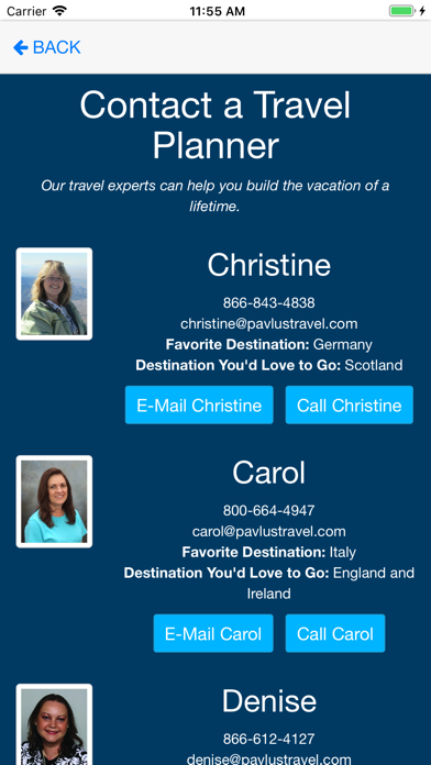 Pavlus Travel iPhone screenshot 6 - Travel app