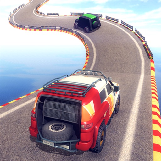 Mega Ramp SUV Stunts Challenge