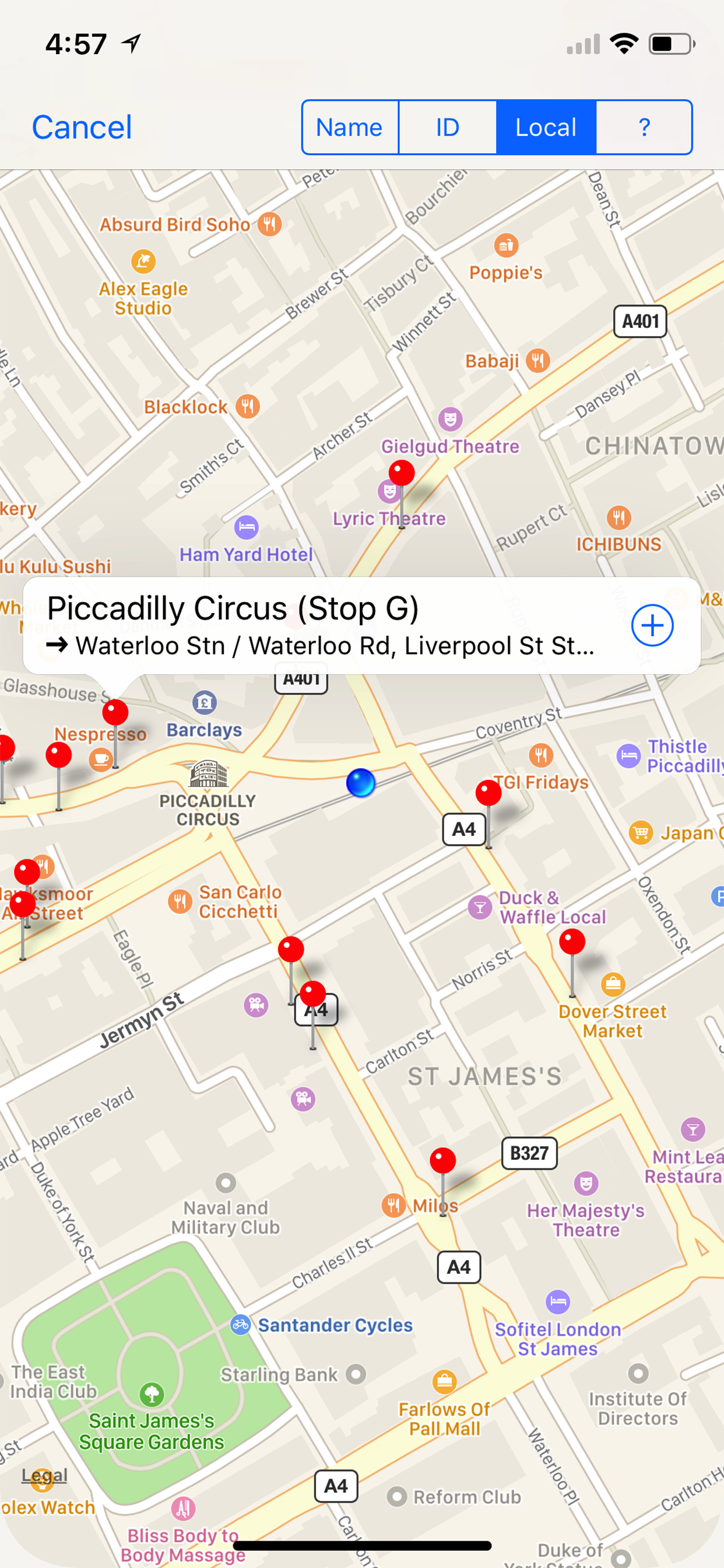 Next Bus Times London screenshot 5