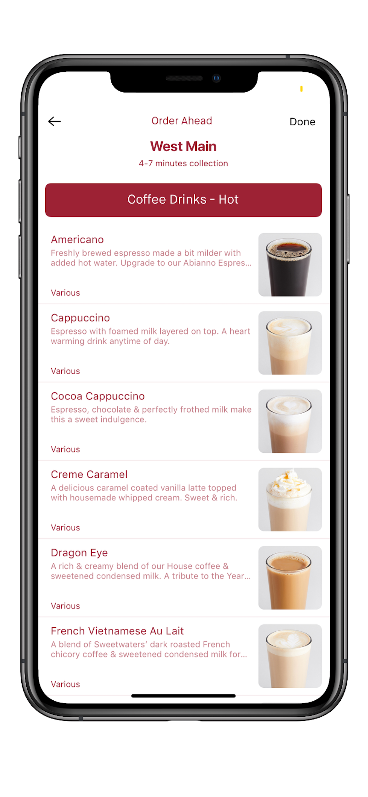 Sweetwaters Coffee & Tea screenshot 4