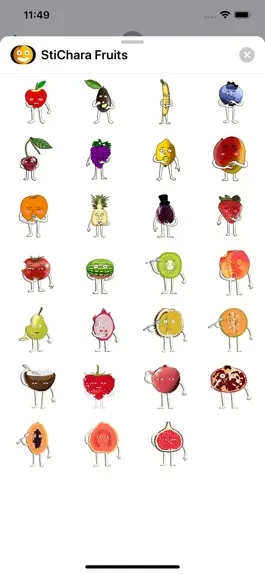 Game screenshot StiChara Fruits mod apk