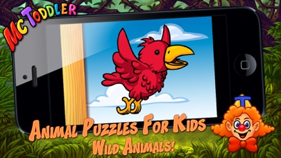 子供や幼児のための動物のパズルは - 野生動物パズルを形成のおすすめ画像4