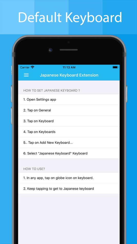 #5. Japanese Keyboard - Translator (iOS) بواسطة: Piyush Parsaniya