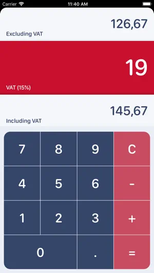 South African VAT Calculator screenshot 2