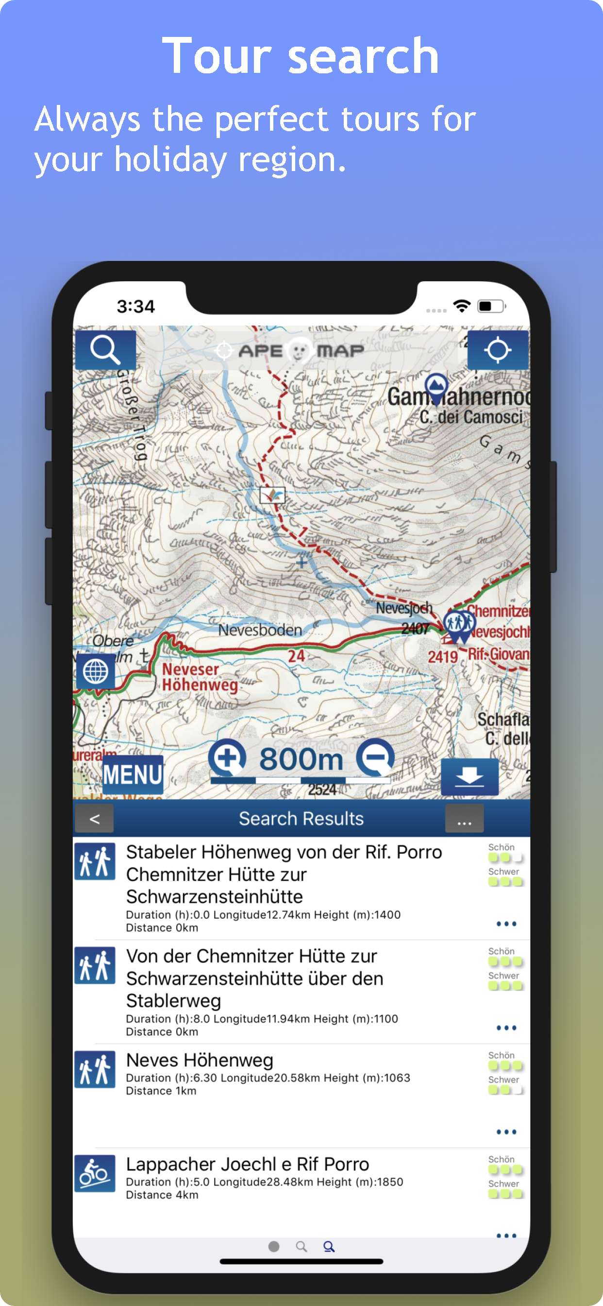 Outdoor Navigation ape@map