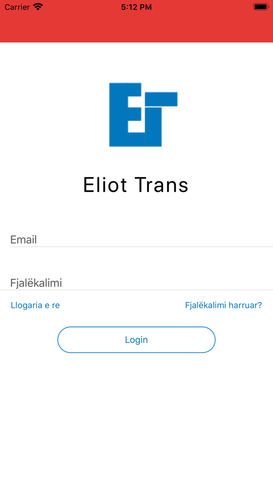 #1. Eliot Transport Sàrl (iOS) Podle: Dardan Ilazi