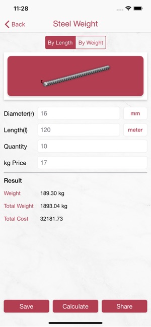 Concrete Calculator, Estimator(圖5)-速報App
