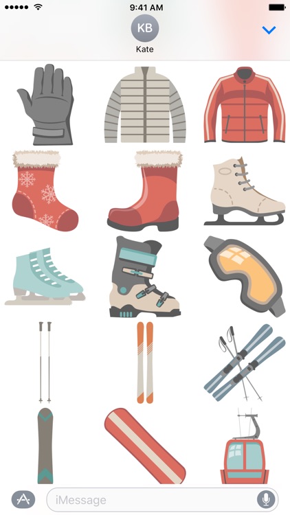 Winter Fun - Stickers