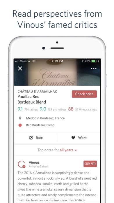 Delectable - Scan & Rate Wine Screenshot