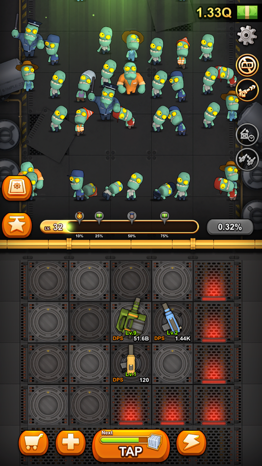 #1. Merge Gun Zombies (iOS) 由: 洁 任