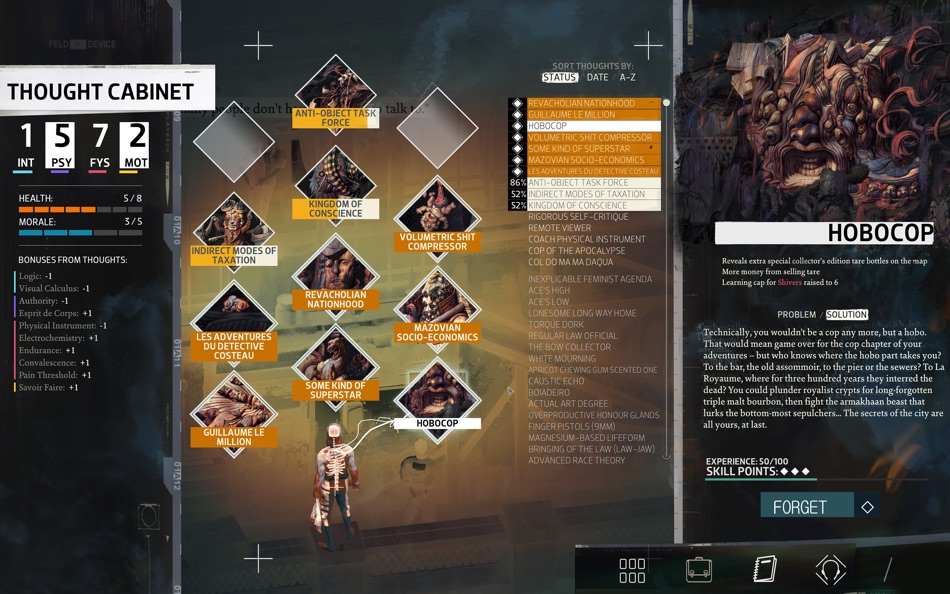 #6. Disco Elysium - The Final Cut (macOS) Ved: ZA/UM