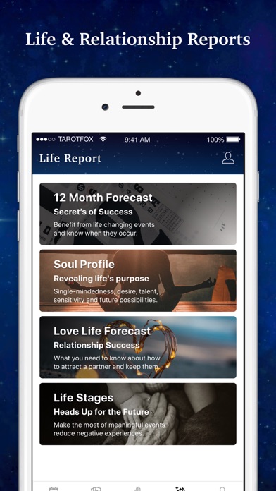 Tarot Fox Screenshot
