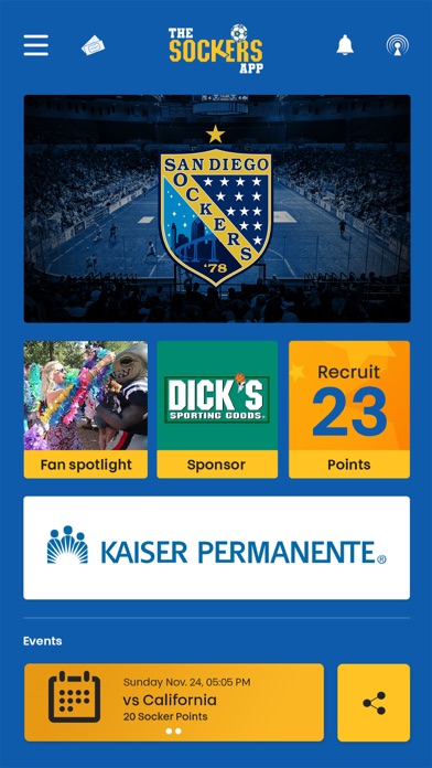 Sockers iPhone screenshot 2 - Sports app