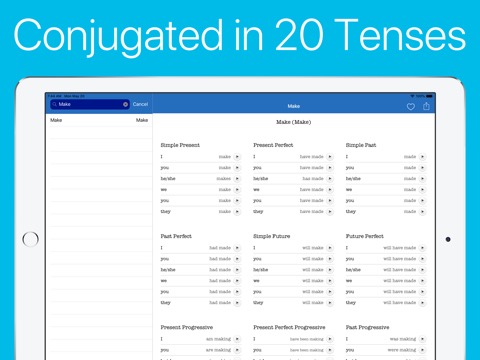 English Verb Conjugator Proのおすすめ画像3