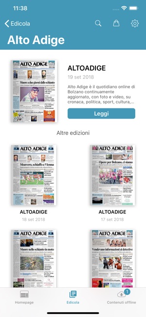 Alto Adige Quotidiano Su App Store