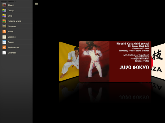 Judo Gokyo Lite iPad screenshot 2 - Sports app