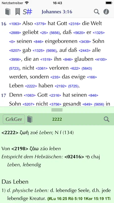 Importantia Strong-Bibel screenshot 1 of 6