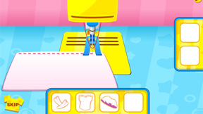 Fashion studio designer game screenshot
