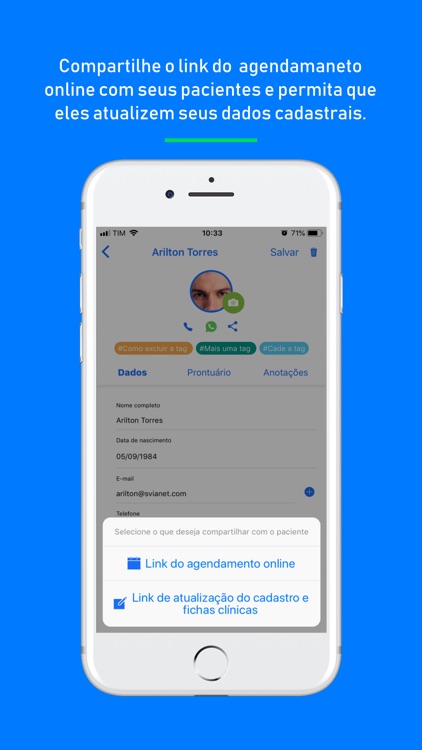 Svianet: prontuário e agenda screenshot-4