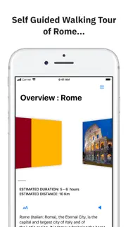 overview : rome travel guide iphone screenshot 1