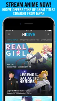 hidive iphone screenshot 1