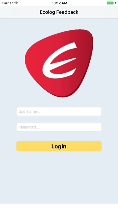 Screenshot #1 pour Ecolog Feedback