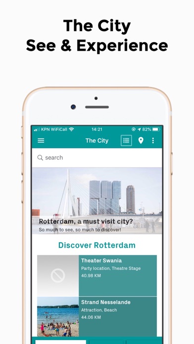 Screenshot #2 pour Rotterdam Tourism Info App