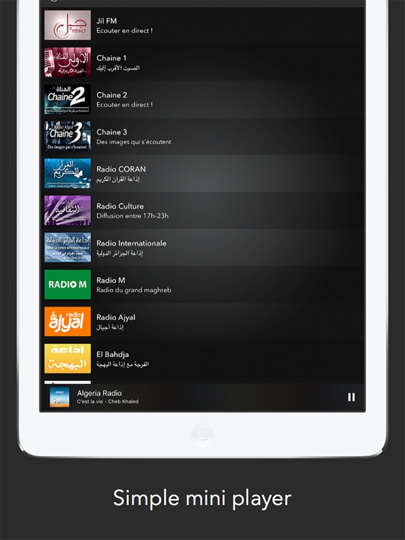 Télécharger FRadio DZ - Radio Algérienne pour iPhone / iPad sur l'App Store  (Musique)