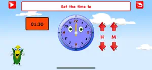 Learn Clock Telling Time Kids screenshot #3 for iPhone