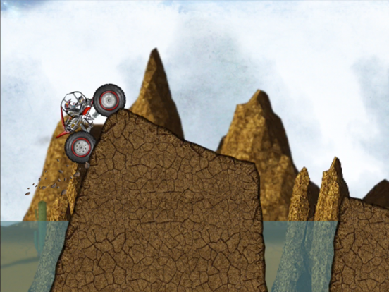 Stickman Downhill Monstertruck iPad app afbeelding 3