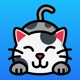 Kitters! Cat Stickers app icon - Stickers app for iPhone