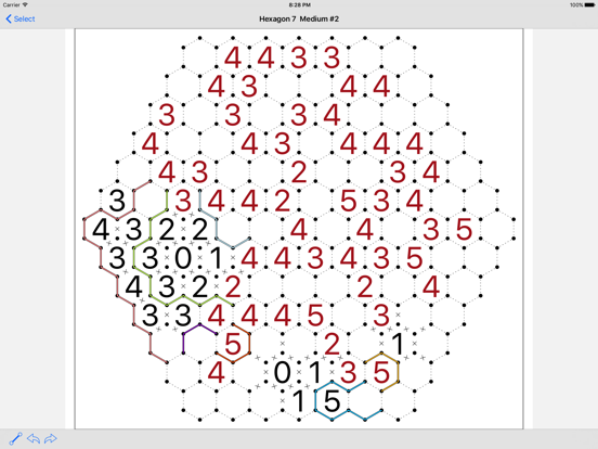 Slitherlink Pro iPad app afbeelding 1